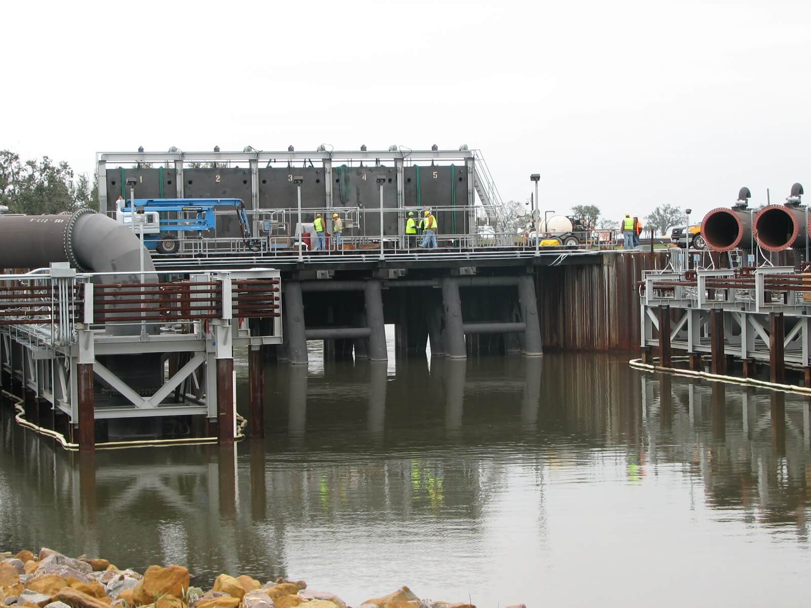 New Orleans Levee Gates Atlantic