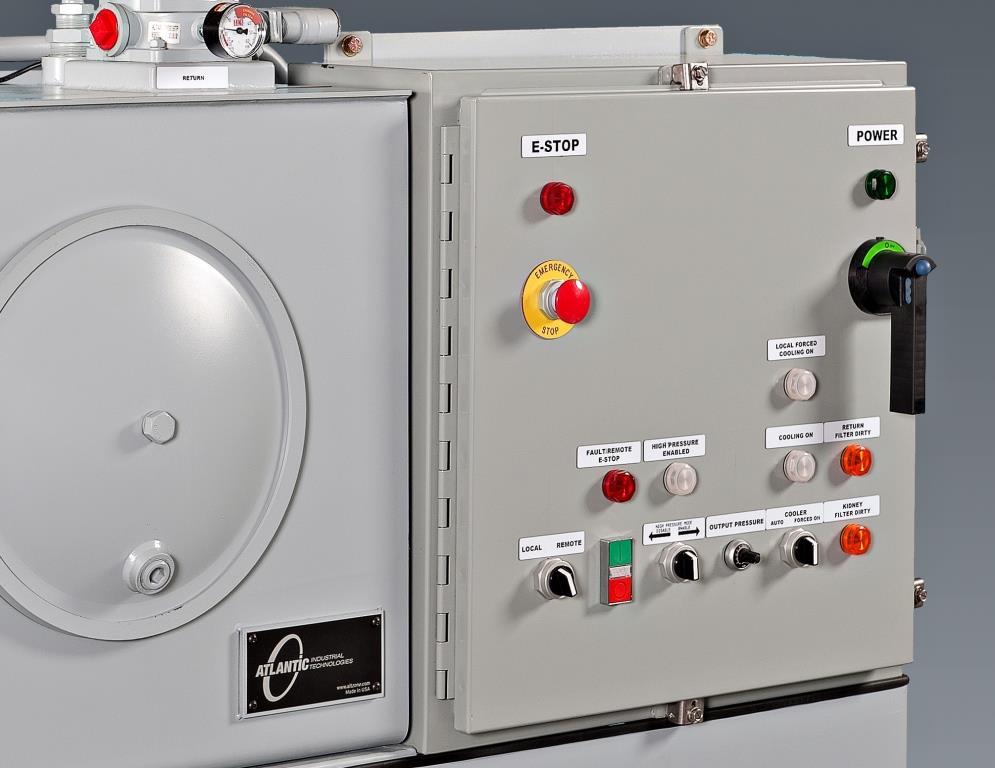 Hydraulic Power Unit Control Panel Atlantic